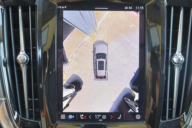 Volvo V90 T6 Recharge AWD Plus Bright - Panorama/schuifdak - IntelliSafe Assist & Surround - 360º Camera - Harman/Kardon audio - Adaptieve LED koplampen - Verwarmde voorstoelen, stuur & achterbank - Parkeersensoren voor & achter - Elektr. bedienb. voorstoelen met g