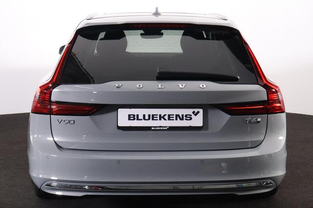 Volvo V90 T6 Recharge AWD Plus Bright - Panorama/schuifdak - IntelliSafe Assist & Surround - 360º Camera - Harman/Kardon audio - Verwarmde voorstoelen, stuur & achterbank - Parkeersensoren voor & achter - Elektr. bedienb. voorstoelen met geheugen - Head up display