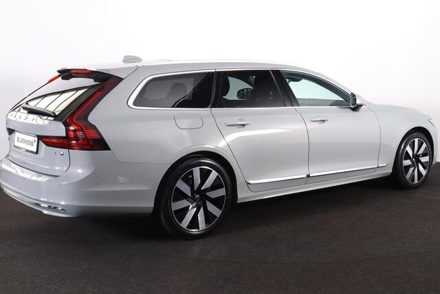 Volvo V90 T6 Recharge AWD Plus Bright - Panorama/schuifdak - IntelliSafe Assist & Surround - 360º Camera - Harman/Kardon audio - Verwarmde voorstoelen, stuur & achterbank - Parkeersensoren voor & achter - Elektr. bedienb. voorstoelen met geheugen - Head up display