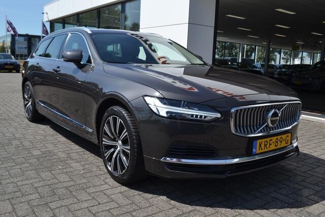Volvo V90 2.0 T6 Plug-in hybrid AWD Bright | Leder | Pano | wegkl. trekhaak | Harman Kardon