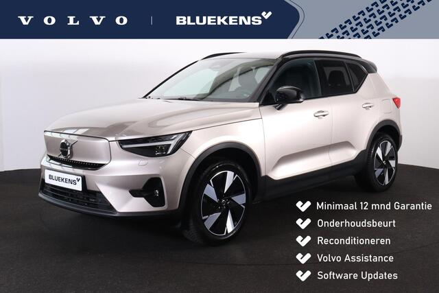 Volvo XC40 Recharge Twin Plus 82 kWh - IntelliSafe Assist & Surround - Verwarmde voorstoelen, stuur & achterbank - Parkeersensoren voor & achter - Elektr. bedienb. bestuurdersstoel met geheugen - Draadloze tel. lader - Warmtepomp - Extra getint glas - Elektr. inklap