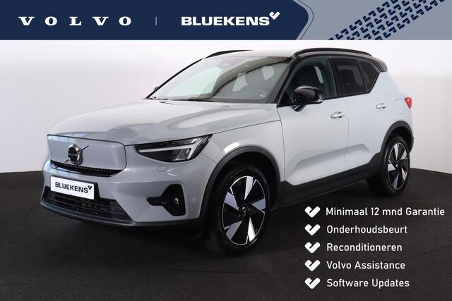 Volvo XC40 Recharge Twin Plus 82 kWh - IntelliSafe Assist & Surround - Verwarmde voorstoelen, stuur & achterbank - Parkeersensoren voor & achter - Elektr. bedienb. bestuurdersstoel met geheugen - Draadloze tel. lader - Warmtepomp - Extra getint glas - Elektr. inkla