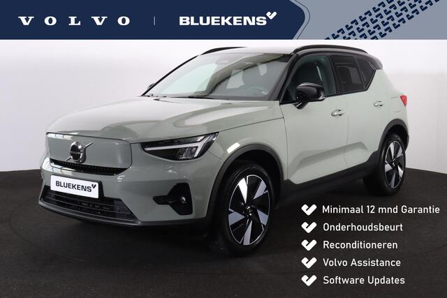 Volvo XC40 Recharge Twin Plus 82 kWh - IntelliSafe Assist & Surround - Parkeercamera achter - Parkeersensoren voor & achter - Elektr. bedienb. bestuurdersstoel met geheugen - Draadloze tel. lader - Warmtepomp - Extra getint glas - Elektr. inklapbare trekhaak - 19' L