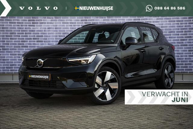 Volvo XC40 Single Motor Extended Range Plus 82 kWh | Trekhaak | Adaptieve Cruise Control | BLIS | Stoel/stuurverwarming | Keyless Entry | 20" Velgen | Warmtepomp | Elektr. achterklep |
