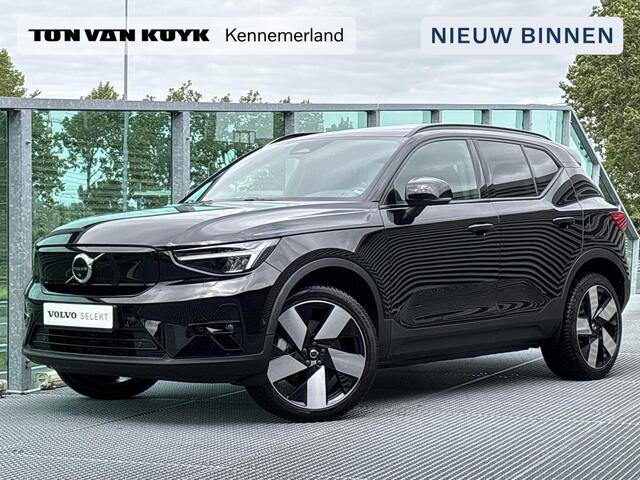 Volvo XC40 Recharge Ultimate 70 kWh Automaat, Panoramadak, Driver assist, 20 inch wielen, Eerste eigenaar, Volledig dealer onderhouden, Stoelverwarming, Stoelverwarming, Extra getinte ramen vanaf B-stijl