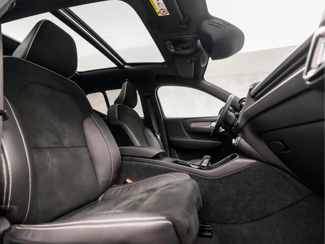 Volvo XC40 2.0 B3 R-Design 177Pk Automaat (PANORAMADAK, APPLE CARPLAY, GROOT NAVI, MEMORY SEATS, 360 CAMERA, HARMAN/KARDON, ADAPTIVE CRUISE, LEDER/ALCANTARA, GETINT GLAS, ELEK ACHTERKLEP, NIEUWSTAAT)