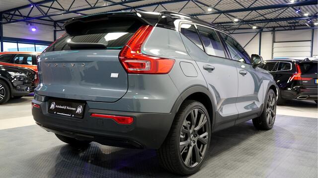Volvo XC40 1.5 T5 Recharge 193kW/262pk DCT7 R-Design PANORAMADAK + HARMAN/KARDON + ADAPT.CRUISE + PILOT ASSIST + 360 CAMERA + EL.TREKHAAK + STOEL-&STUURVERWARMING + KEYLESS + BLIS + LANE ASSIST + FULL LED + PARKSENSOREN V&A + 21" LM-VELGEN!!