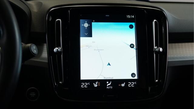 Volvo XC40 1.5 T5 Recharge 193kW/262pk DCT7 R-Design PANORAMADAK + HARMAN/KARDON + ADAPT.CRUISE + PILOT ASSIST + 360 CAMERA + EL.TREKHAAK + STOEL-&STUURVERWARMING + KEYLESS + BLIS + LANE ASSIST + FULL LED + PARKSENSOREN V&A + 21" LM-VELGEN!!
