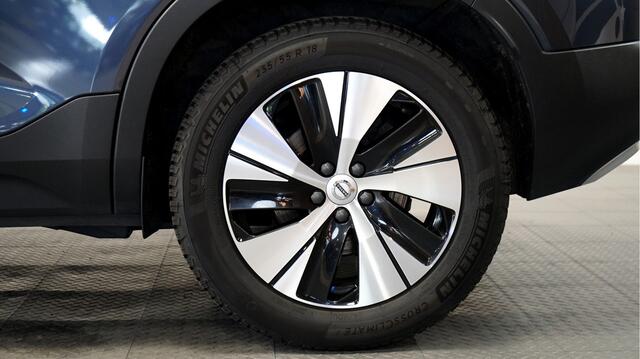 Volvo XC40 1.5 T4 Recharge Inscription PANORAMADAK + LEER + EL.STOEL MET MEMORY + STOEL-&STUURVERWARMING + CRUISE + LANE ASSIST + NAVI SENSUS + CARPLAY/ANDROID AUTO + KEYLESS ENTRY&GO + CAMERA + PARKSENSOREN V&A + 18" LM-VELGEN!!