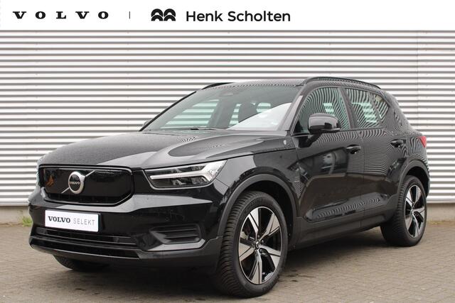 Volvo XC40 Recharge Single Motor Plus | Trekhaak | Adaptive Cruise Control Met Stuurhulp | Verwarmbare Voorstoelen | Stuurwielverwarming | Draadloos Telefoon Opladen | Apple CarPlay/Android Auto | 2-Zone Electronic Climate Control | Google Services | 19 Inch Velgen