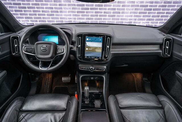 Volvo XC40 Recharge Twin AWD Plus 78 kWh | Lederen bekleding | Trekhaak | Adaptive Cruise control | Warmtepomp | Google Maps navigatie | Stoel-/stuurverwarming | Keyless entry