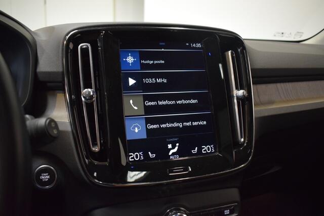 Volvo XC40 2.0 T4 190pk AUT8 Inscription Trekhaak 1800 kg/ Schuifdak/ 360 Camera/ Leer/ Stoelverw.