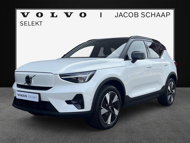 Volvo XC40 Single Motor Extended Range Ultimate 82 kWh / Crystal White / Microtech bekleding / Panoramadak /
