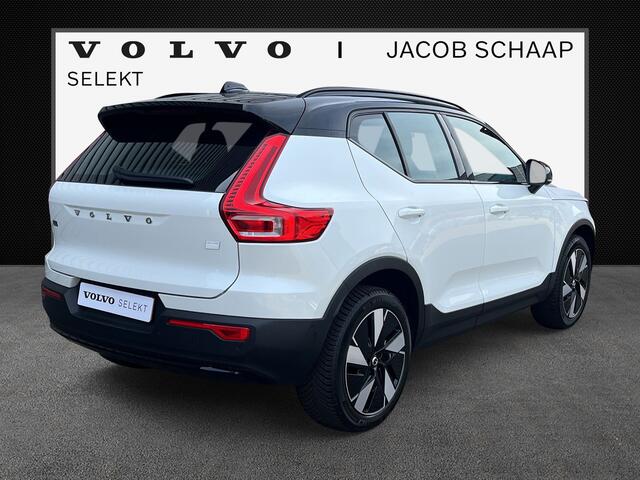 Volvo XC40 Single Motor Extended Range Ultimate 82 kWh / Crystal White / Microtech bekleding / Panoramadak /