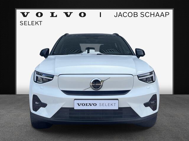 Volvo XC40 Single Motor Extended Range Ultimate 82 kWh / Crystal White / Microtech bekleding / Panoramadak /
