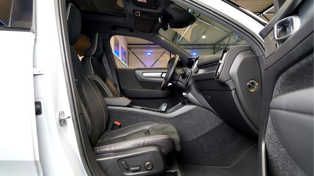Volvo XC40 1.5 T5 193kW/262pk DCT7 Recharge R-Design PANORAMADAK + LEER/ALCANTARA + HARMAN/KARDON + EL.STOEL MET MEMORY + STOEL-&STUURVERWARMING + ADAPT.CRUISE + LANE ASSIST + NAVI SENSUS + CARPLAY/ANDROID AUTO + CAMERA + PARKSENSOREN V&A + 19" LM-VELGEN!!