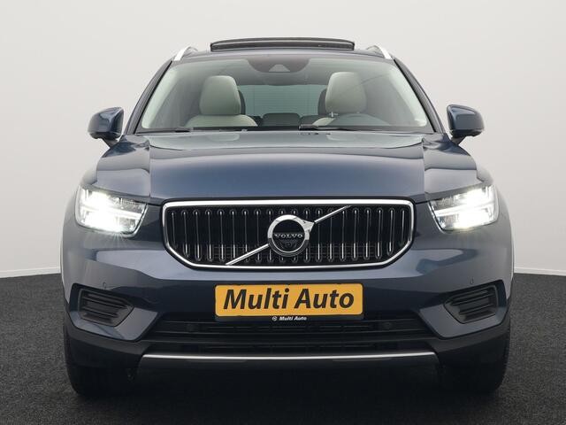 Volvo XC40 T5 Recharge Inscription Plug In Hybrid 261pk Dealer O.H. PHEV | Panodak | Trekhaak af Fabriek | Lederen Sportstoelen Memory | Pilot Assist | Harman Kardon | Adaptive Cruise | Navigatie | Apple Carplay | Camera | DAB | Virtual |