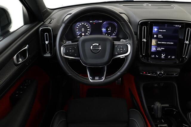 Volvo XC40 T5 TWIN ENGINE R-DESIGN *FULL OPTIONS!* -PANO.DAK|HARMAN/KARDON|20"|LAVA|AUT.PARKEREN|POWER-SEATS|360°CAM