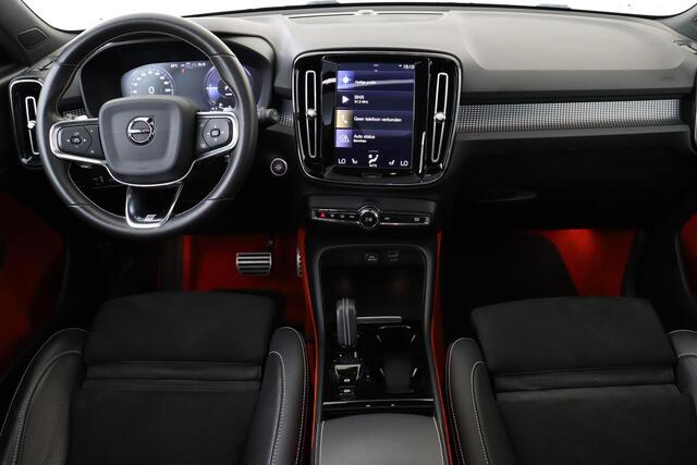 Volvo XC40 T5 TWIN ENGINE R-DESIGN *FULL OPTIONS!* -PANO.DAK|HARMAN/KARDON|20"|LAVA|AUT.PARKEREN|POWER-SEATS|360°CAM
