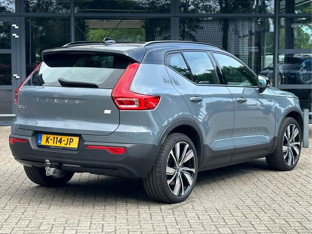 Volvo XC40 Recharge P8 AWD R-Design Memory/Trekhaak/Camera/Navi/Clima/Adap-Cruise/LM-Velgen