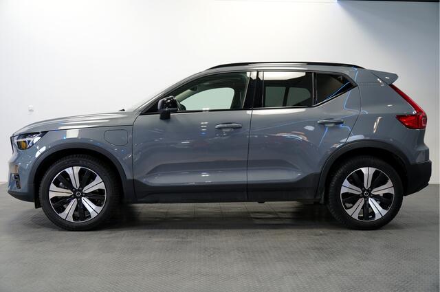Volvo XC40 1.5 T5 Plug-in Hybrid 193kW/262pk DCT7 Ultimate FACELIFT! PANORAMADAK + HARMAN/KARDON + ADAPT.CRUISE + PILOT ASSIST + NAVI SENSUS + BLIS + LANE ASSIST + EL.STOELEN + STOEL-&STUURVERWARMING + 360 CAMERA + KEYLESS + PARKSENSOREN V&A + 19" LM-VELGEN!!