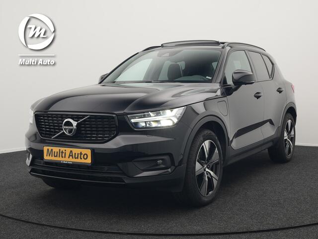 Volvo XC40 T5 Recharge R-Design Plug In Hybrid 262pk Dealer O.H PHEV | Trekhaak Af Fabriek | Panodak | 360 Camera | Apple Carplay | Alcantara Sportstoelen Verwarmd | Park Assist | Stuurverwarming | Navigatie | Virtual | DAB |