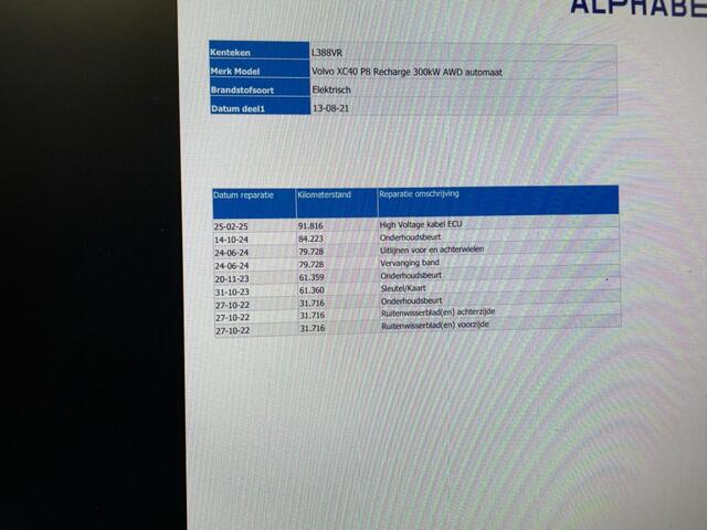 Volvo XC40 Recharge P8 AWD R-Design - Carplay, Camera, Digitaal Cockpit