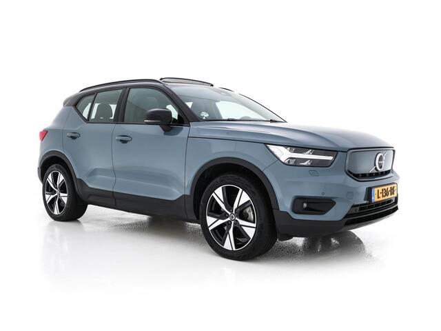 Volvo XC40 Recharge P8 AWD R-Design [ 3-Fase ] (INCL-BTW) *PANO | FULL-LEATHER | DIGI-COCKPIT | FULL-LED | MEMORY-PACK | HARMAN/KARDON | TOP-VIEW | CARPLAY | NAVI-FULLMAP | ECC | PDC | KEYLESS | HEATED-SPORTSEATS | BLIS | PRIVACY-GLASS |