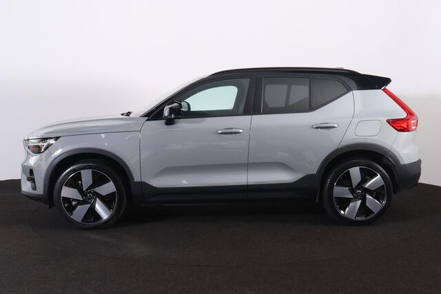 Volvo XC40 Recharge Twin Ultimate 82 kWh - Panorama/schuifdak - IntelliSafe Assist & Surround - 360º Camera - Harman/Kardon audio - Verwarmde voorstoelen & stuur - Parkeersensoren voor & achter - Elektr. bedienb. voorstoelen met geheugen links - Wollen bekleding - D