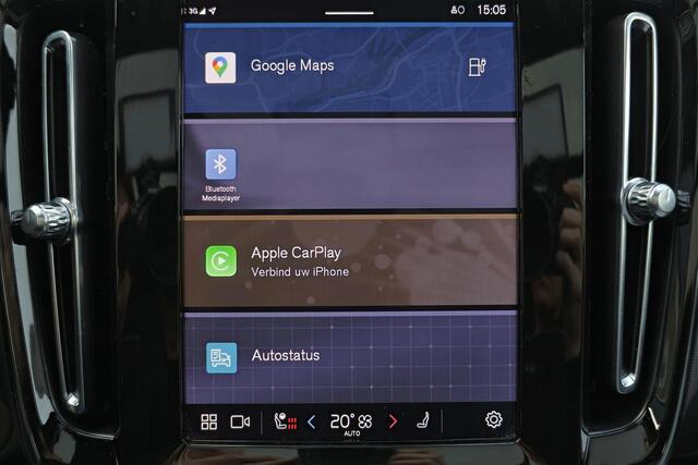 Volvo XC40 Recharge Twin Ultimate 82 kWh - Panorama/schuifdak - IntelliSafe Assist & Surround - 360º Camera - Harman/Kardon audio - Verwarmde voorstoelen & stuur - Parkeersensoren voor & achter - Elektr. bedienb. voorstoelen met geheugen links - Wollen bekleding - D