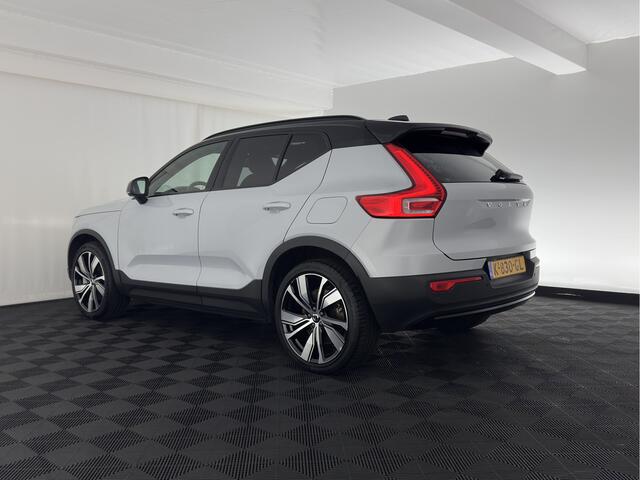 Volvo XC40 Recharge P8 AWD R-Design {SOH-89%} [ 3-Fase ] (INCL-BTW) *PANO | LEATHER-MICROFIBRE | DIGI-COCKPIT | FULL-LED | MEMORY-PACK | TOP-VIEW | CARPLAY | NAVI-FULLMAP | ECC | PDC | KEYLESS | HEATED-SPORTSEATS | BLIS | 20"ALU*