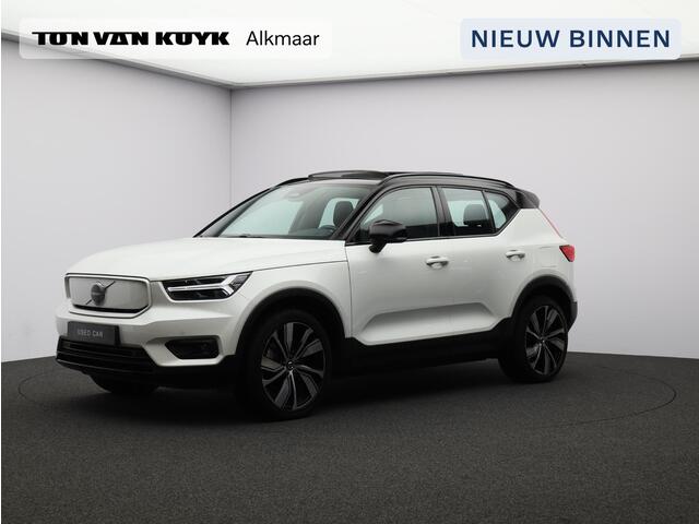 Volvo XC40 Recharge P8 AWD R-Design / Trekhaak / Panoramadak / Lederen Bekleding / 20" Wielen / Stoel+Stuurverwarming / All-Season Banden /