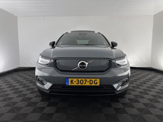 Volvo XC40 Recharge P8 AWD R-Design [ 3-Fase ] {SOH-90%} (INCL.BTW) Aut. *PANO | LEATHER-ALCANTARA | ADAPTIVE-CRUISE | DIGI-COCKPIT | FULL-LED | HARMAN/KARDON | TOP-VIEW | NAVI-FULLMAP | ECC | PDC | KEYLESS | HEATED-SPORTSEATS | TOWBAR | 20''ALU*