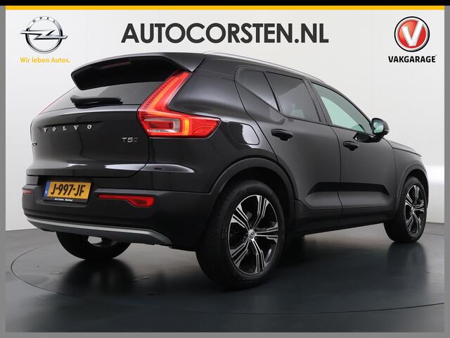 Volvo XC40 2.0 T5 AWD AUT-8 Leer-Contour+verwarmd Intro-Edition Adap.Cruise Camera Apple Carplay Navi Ecc DAB Pdc Intro Edition Keyless Lmv 19" Elek.Achterklep Lane Keeping BLIS Cross Traffic Alert Road Sign Info Pilot Assist Zeer complete unieke XC40 ¤ 60.000 nieuw