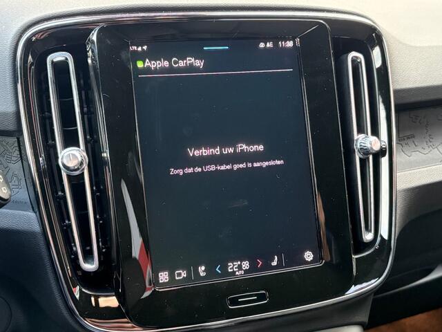 Volvo XC40 Single MOTOR EXTENDED RANGE PLUS 82KWH NIEUW 7JAAR GARANTIE CAMERA NAVI CARPLAY