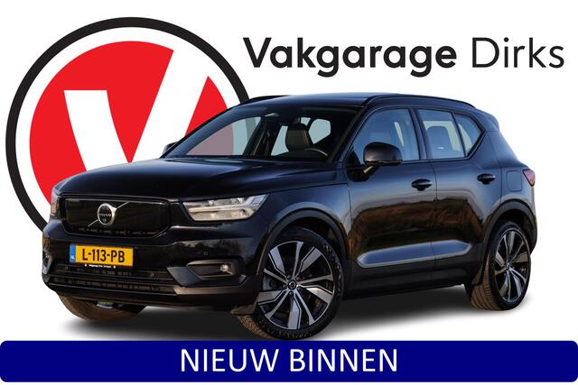 Volvo XC40 Recharge P8 408 PK AWD R-Design ? Warmtepomp ? Pano ? Leder