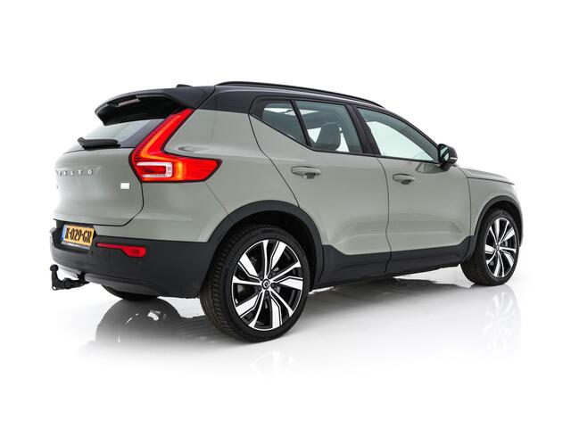 Volvo XC40 Recharge P8 AWD R-Design [ 3-Fase ] {SOH-90%} (INCL-BTW) Aut. *PANO | LEATHER-ALCANTARA | ADAPTIVE-CRUISE | DIGI-COCKPIT | FULL-LED | HARMAN/KARDON | CAMERA | NAVI-FULLMAP | ECC | PDC | KEYLESS | HEATED-SPORTSEATS | TOWBAR | 20''ALU*