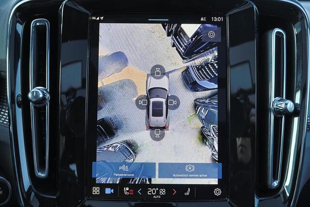 Volvo XC40 B3 Ultra Black Edition - Panorama/schuifdak - IntelliSafe Assist & Surround - 360º Camera - Harman/Kardon audio - LED Pixel koplampen - Verwarmde voorstoelen & stuur - Parkeersensoren voor & achter - Elektr. bedienb. voorstoelen met geheugen links - Draad