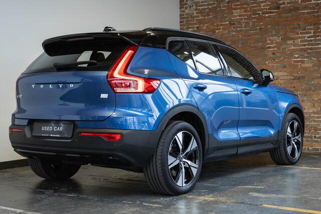 Volvo XC40 Recharge P8 AWD R-Design | 93% SOH | Stoelverwarming | Adaptive Cruise Control | BLIS | Parkeersensoren voor + achter | Parkeercamera | Warmtepomp | Google infotainment | AppleCarplay/AndroidAuto