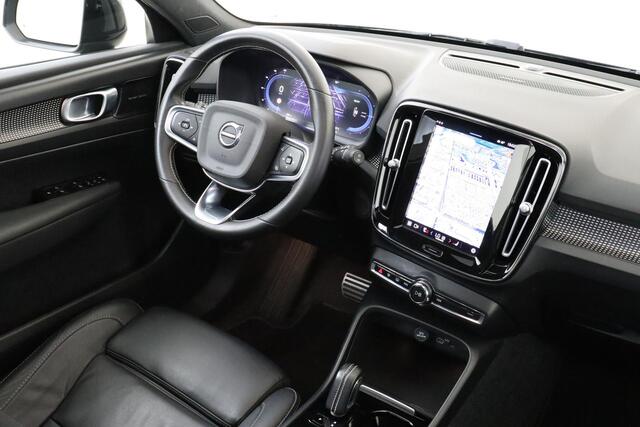 Volvo XC40 RECHARGE P8 AWD R-DESIGN -PANO.DAK|LEDER|HARMAN/KARDON|WARMTEPOMP|360°CAM|PRIVACY.GLAS