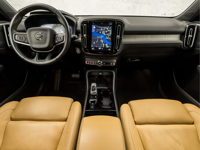 Volvo XC40 1.5 T5 Twin Engine Inscription 211Pk Automaat (APPLE CARPLAY, BRUIN LEDER, MEMORY SEATS, STUUR/STOELVERWARMING, ZWART HEMEL, CAMERA, TREKHAAK, KEYLESS, ELEK ACHTERKLEP, NIEUWSTAAT)