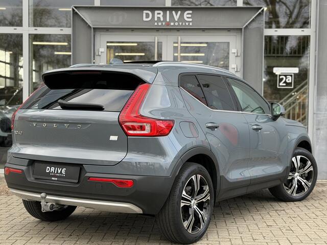Volvo XC40 1.5 T5 Recharge Inscription |Pano|H/K|360CAM|Leer|Memory|PilotAssist|Trekhaak|Thunder Grey