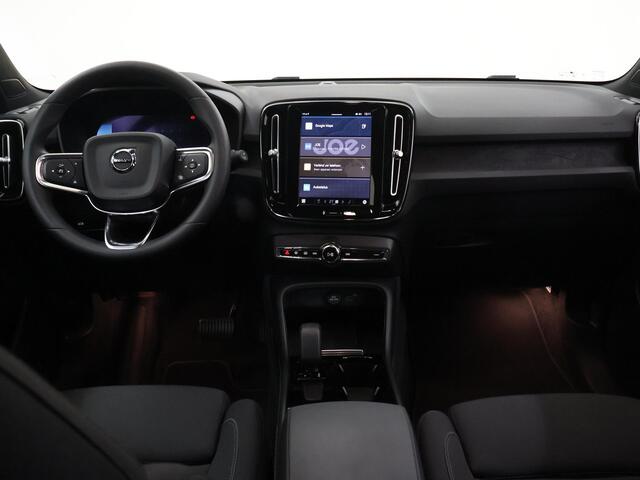 Volvo XC40 Recharge Core | SOH 95% | Comfortstoelen | LED | Navigatie | Camera | DAB | Apple CarPlay/Android Auto | Adaptieve Cruise Control | Ele. kofferdeksel | Stoelverwarming | Standkachel | Warmtepomp | Stuurverwarming |