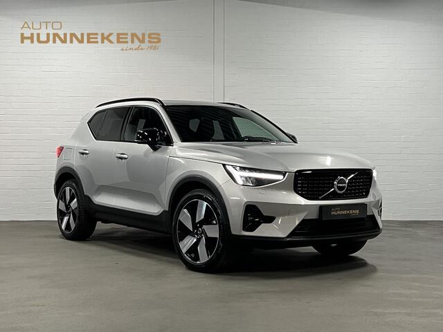 Volvo XC40 1.5 T5 Plug-in hybrid Ultimate Dark Trekhaak | Adapt. cruise | Open dak | Stuur-/stoelverwarming | Achteruitrij camera | Memory | Leder