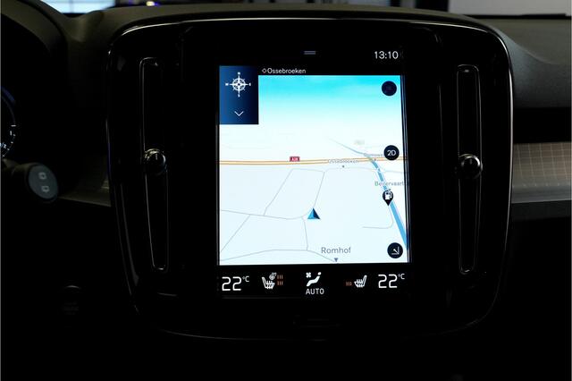 Volvo XC40 1.5 T5 Plug-in Hybrid 193kW/262pk DCT7 Plus Dark Facelift!! HARMAN/KARDON + SPORTSTOELEN + CRUISE + CAMERA + NAVI SENSUS + LANE ASSIST + EL.STOELEN + STOEL-&STUURVERWARMING + KEYLESS ENTRY&GO + PARKSENSOREN V&A + 18" LM-VELGEN!!