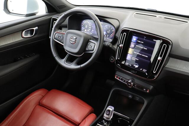 Volvo XC40 B4 (M-HYBRID) INSCRIPTION -LEDER|CAMERA|KEYLESS|BLIS|CLIMATE|VERW.VOORRUIT|19"