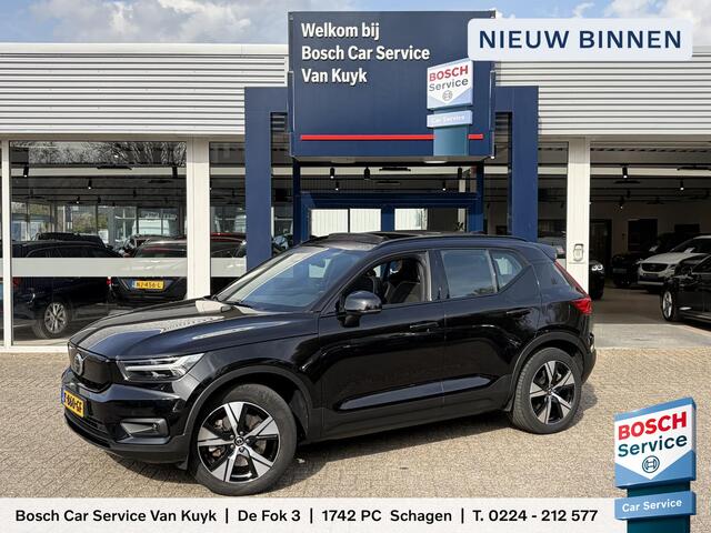 Volvo XC40 Recharge P8 AWD R-Design / Automaat / NL-Auto / Dealer-Onderhouden / Open-Panodak / Pilot-Assist / Warmtepomp / Standkachel / Stuur- en Stoelverwarming / Elektr.-Wegklapbare Trekhaak / LED / Keyless / Dodehoek-Detectie / Elektr.-Achterklep / Apple-Carplay