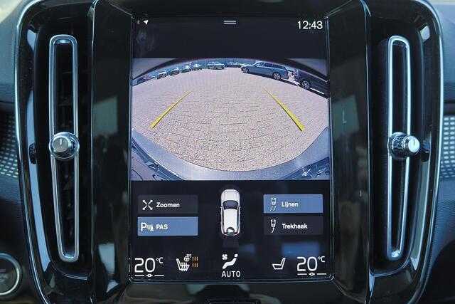 Volvo XC40 T4 Recharge R-Design - Panorama/schuifdak - IntelliSafe Assist - Harman/Kardon audio - Adaptieve LED koplampen - Parkeercamera achter - Verwarmde voorstoelen & stuur - Parkeersensoren voor & achter - Draadloze tel. lader - Extra getint glas - 19' LMV