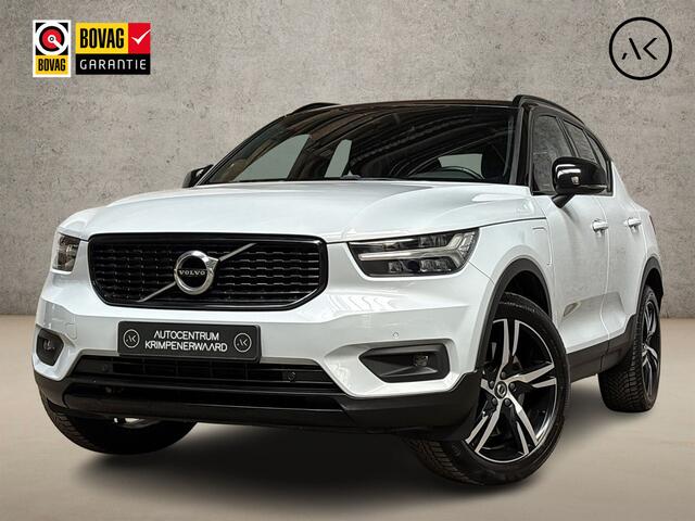 Volvo XC40 1.5 T4 Recharge R-Design 211Pk Automaat (APPLE CARPLAY, LEDER/ALCANTARA, CAMERA, GETINT GLAS, SPORTSTOELEN, ELEK ACHTERKLEP, ZWART HEMEL, KEYLESS, NIEUWSTAAT)