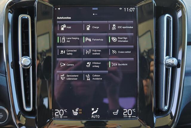 Volvo XC40 T5 Recharge R-Design - Panorama/schuifdak - IntelliSafe Assist - 360º Camera - Harman/Kardon audio - Verwarmde voorstoelen & stuur - Parkeersensoren voor & achter - Elektr. bedienb. voorstoelen met geheugen links - Draadloze tel. lader - Extra getint glas